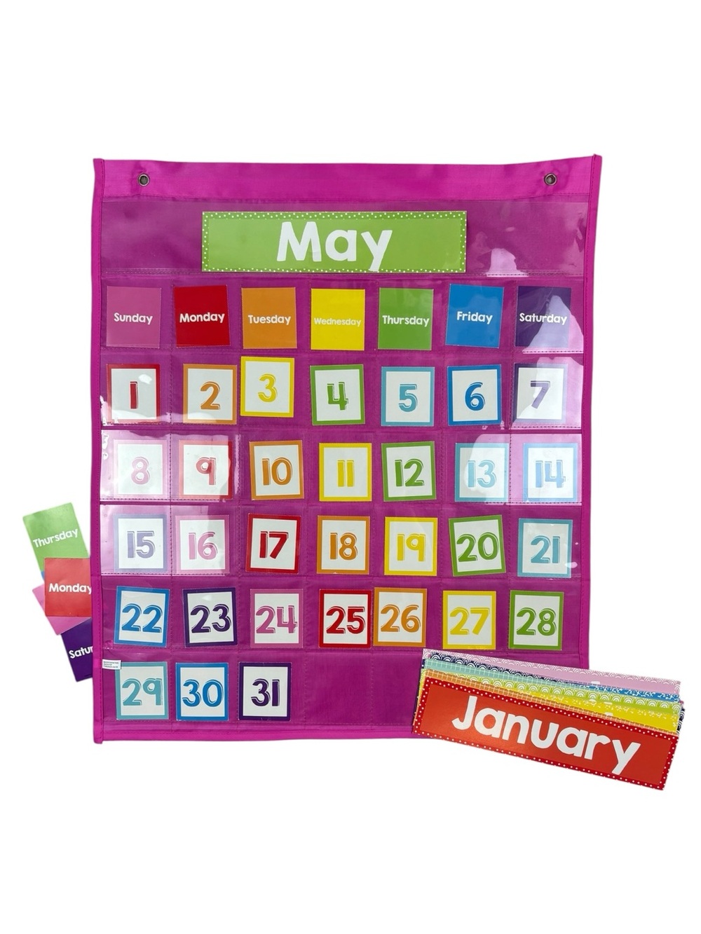Large Reusable Wall Calendar